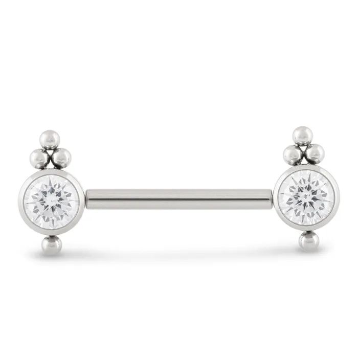 Tilum Tilum 14g 916 Threadless Beaded Jewel Titanium Nipple Barbell Price Per 1 Female Sex Toys Tilum Tilum 14g 916 Threadless Beaded Jewel Titanium Nipple Barbell Price Per 1 Female Sex Toys