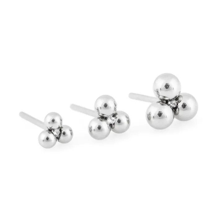 Tilum Vibrators Tilum Triple Bead Titanium Threadless Top Price Per 1