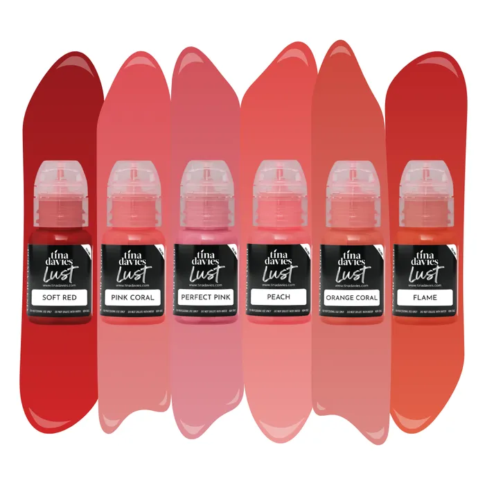Tina Davies Lust Lip Pigment Collection 12oz Perma Blend Vibrators