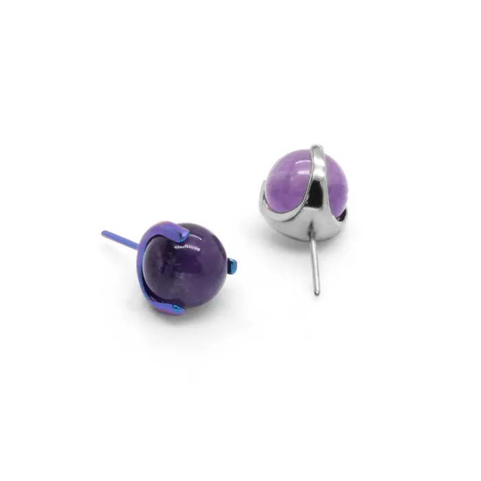 Titanium Threadless Top Pick Color and Size Price Per 1 Painful Pleasures Male Sex Toys