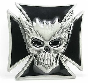USA Male Sex Toys Gothic Independant Cross with Devil Face Wholesale Belt Buckles USA Male Sex Toys Gothic Independant Cross with Devil Face Wholesale Belt Buckles
