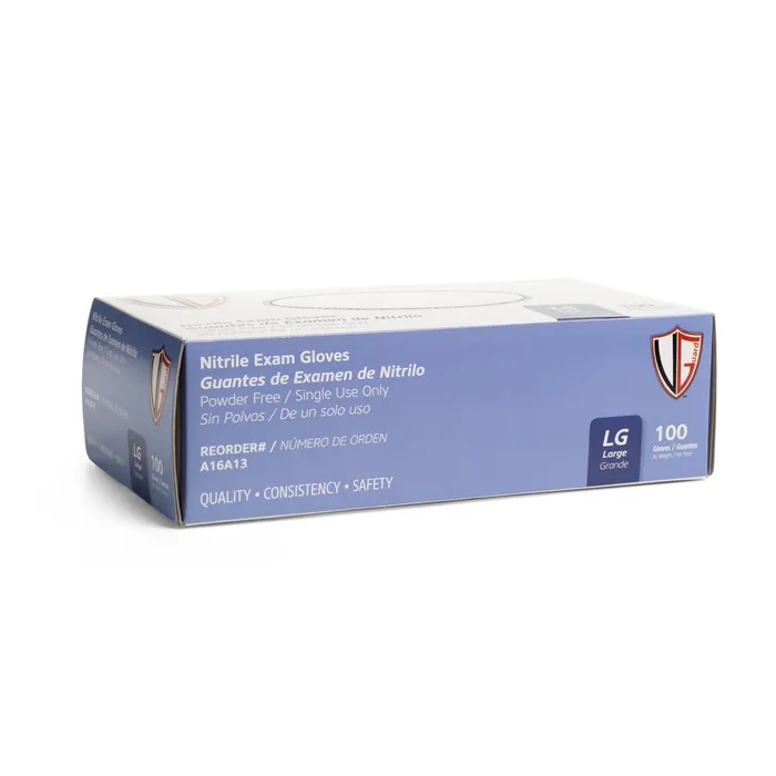 Vanguard Blue Disposable Nitrile Gloves Box of 100 Vanguard Vibrators