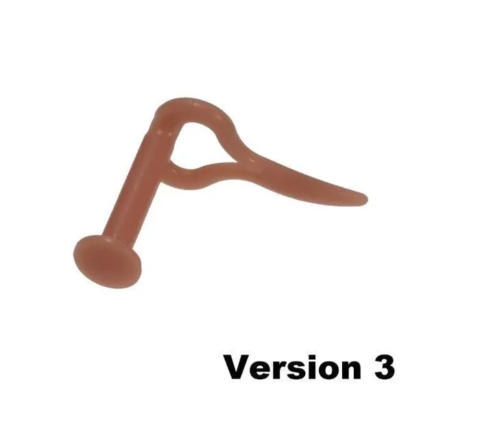Version 3 Flesh Tone Heart Silicone Retainer by Kaos Softwear 16g or 14g Kaos Dildos Version 3 Flesh Tone Heart Silicone Retainer by Kaos Softwear 16g or 14g Kaos Dildos