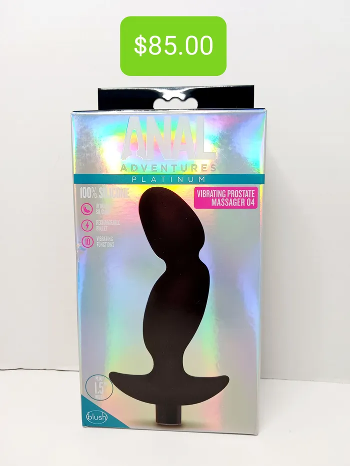 Vibrating Prostate Massager 04 Pleasher Spot Male Sex Toys