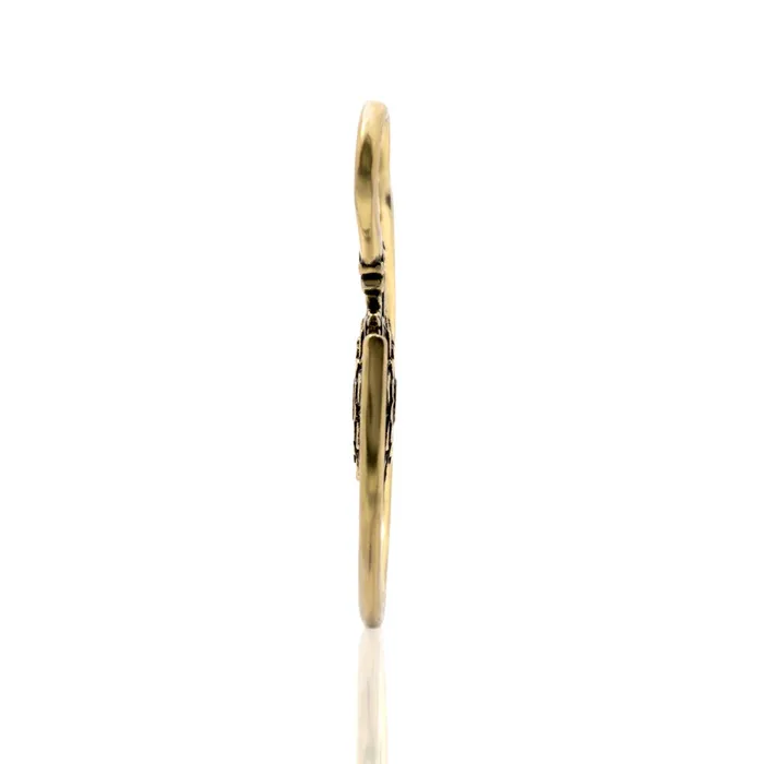 Vibrators 10g Mandala Brass Hanger Earrings Price Per 2 Painful Pleasures