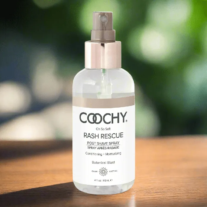 Vibrators Coochy Rash Rescue Post Shave Spray 4 oz 118 ml Classic Erotica