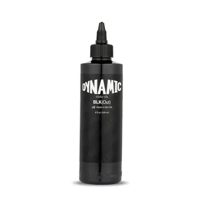 Vibrators Dynamic BLKout Dynamic Tattoo Ink 8oz Bottle