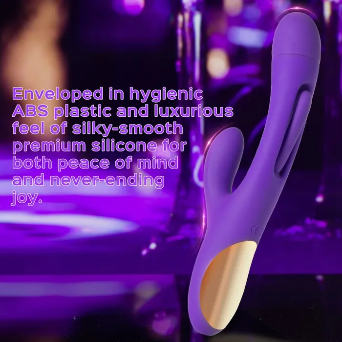 Vibrators Honey Play Box Bora GSpot Tapping Rabbit Vibrator Purple