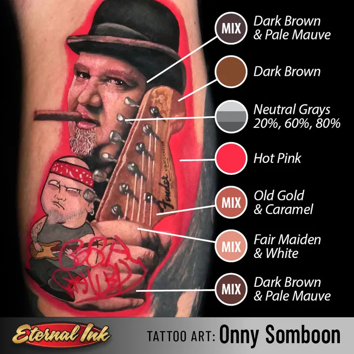 Vibrators Hot Pink Eternal Tattoo Ink Pick Size Eternal