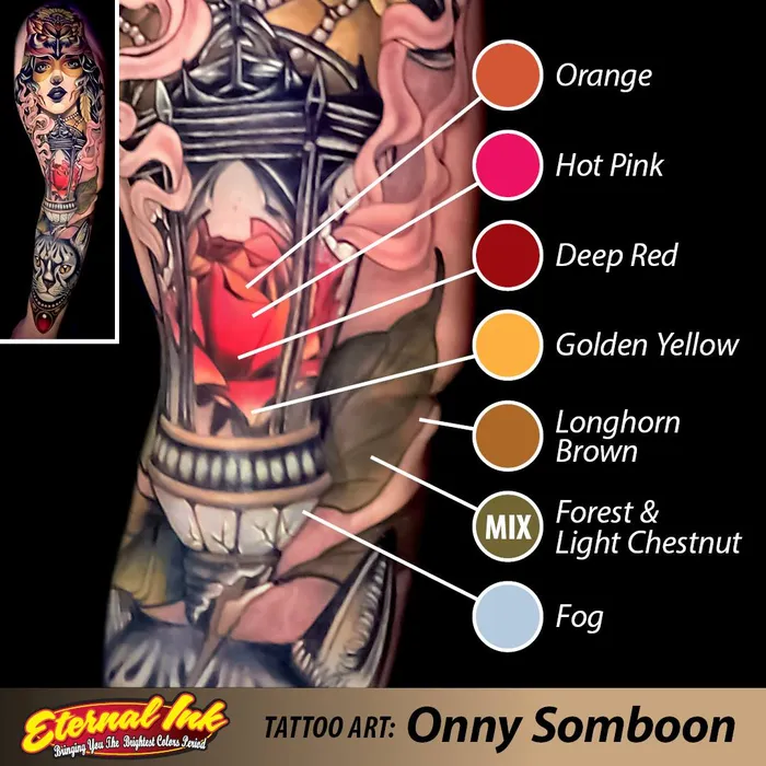 Vibrators Hot Pink Eternal Tattoo Ink Pick Size Eternal