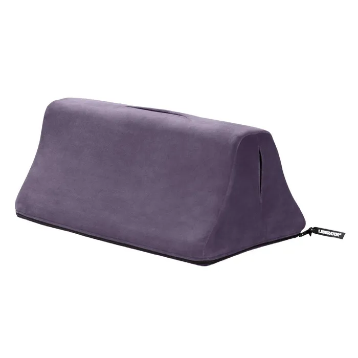Vibrators Liberator Liberator Tula Hands Free Double Sex Toy Mount Purple