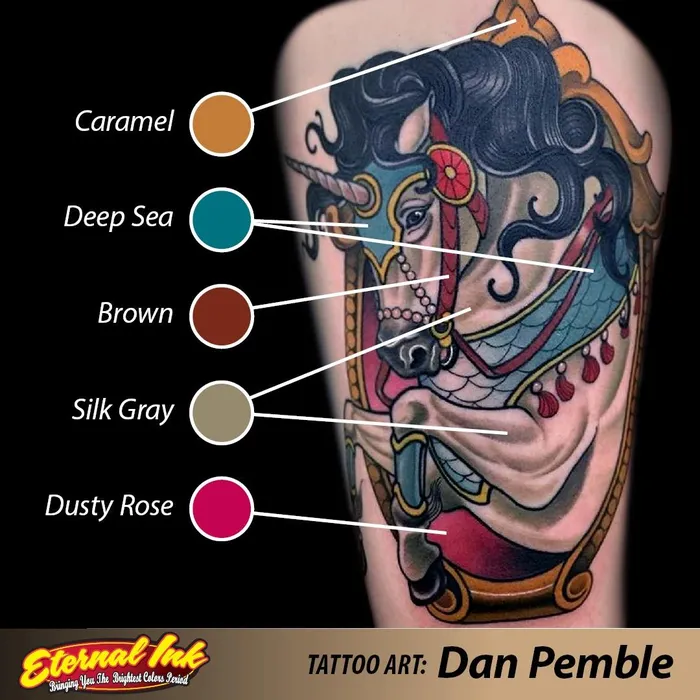 Vibrators Light Purple Eternal Tattoo Ink Pick Size Eternal