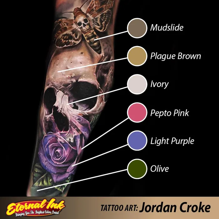 Vibrators Light Purple Eternal Tattoo Ink Pick Size Eternal