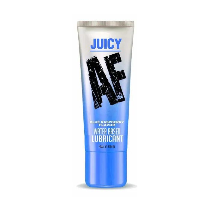 Vibrators Little Genie Production LLC Juicy AF Flavored Water Based Lubricants 4 oz 118 mL 3 Juicy Flavores
