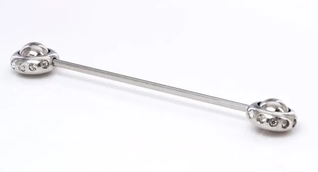 Vibrators Painful Pleasures 14g 114 Orbital Industrial Barbell Price Per 1