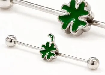 Vibrators Painful Pleasures 16g 1 38 Shamrock Industrial Barbell