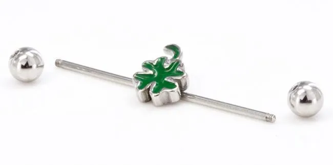 Vibrators Painful Pleasures 16g 1 38 Shamrock Industrial Barbell