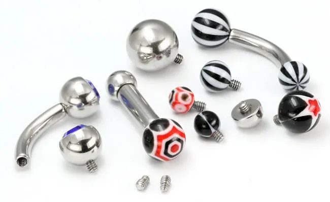 Vibrators Painful Pleasures Converter Post Convert 14g External to Internal 2mm Threaded Jewelry Vibrators Painful Pleasures Converter Post Convert 14g External to Internal 2mm Threaded Jewelry