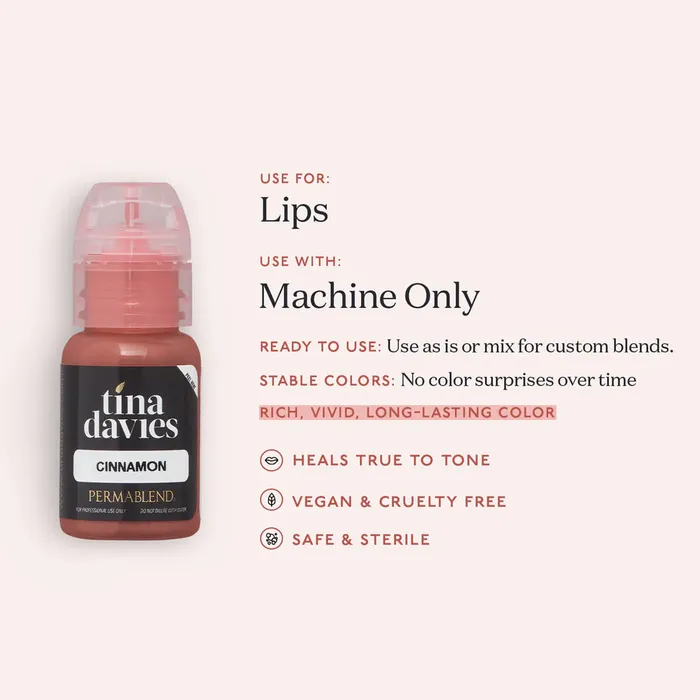Vibrators Perma Blend Tina Davies Lip Cinnamon