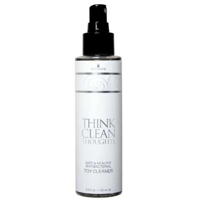 Vibrators Sensuva Think Clean Thoughts Healthy Antibacterial Toy Cleaner 42oz Vibrators Sensuva Think Clean Thoughts Healthy Antibacterial Toy Cleaner 42oz