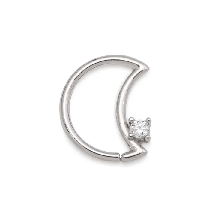 Vibrators Tilum 16g 14kt White Gold Crescent Moon Bendable Ear Jewelry with Crystal Jewel Right Facing Price Per 1 Tilum Vibrators Tilum 16g 14kt White Gold Crescent Moon Bendable Ear Jewelry with Crystal Jewel Right Facing Price Per 1 Tilum