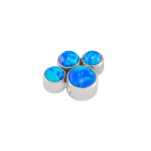 Vibrators Tilum Tilum Opal Paw Print Cluster Captive Bead Price Per 1