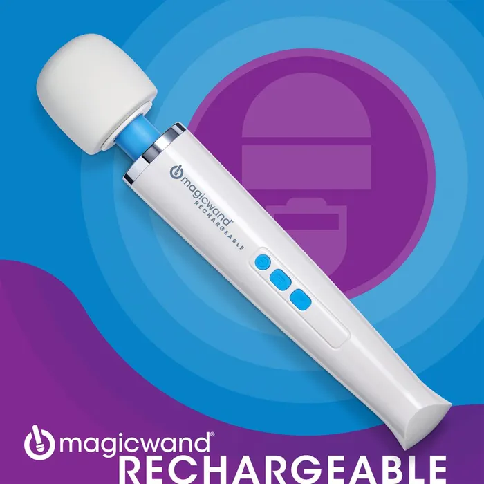 Vibrators Vibratex Magic Wand Unplugged Rechargeable Cordless Wand Vibrator