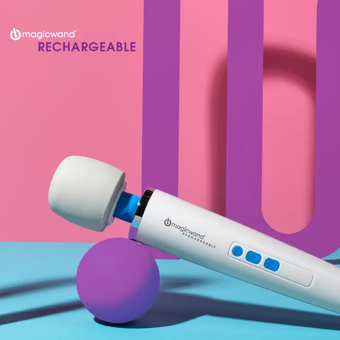Vibrators Vibratex Magic Wand Unplugged Rechargeable Cordless Wand Vibrator