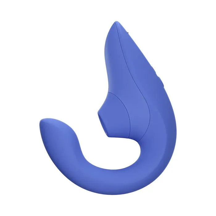 Vibrators Womanizer Womanizer Blend Pleasure Air Clitoral GSpot Rabbit Blue