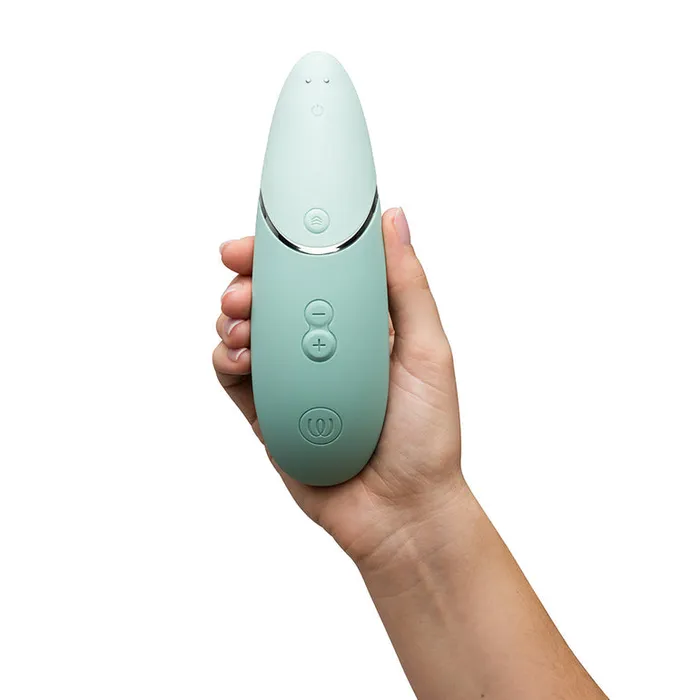 Vibrators Womanizer Womanizer Next Pleasure Air Clitoral Vibrator Sage Green