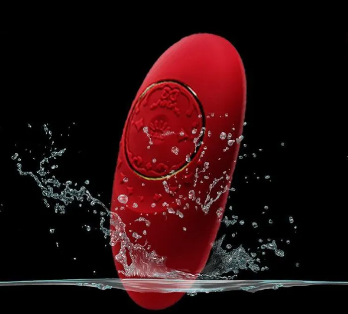 Vibrators ZALO USA Jeanne Rechargeable Personal Massager Bright Red ZALO USA