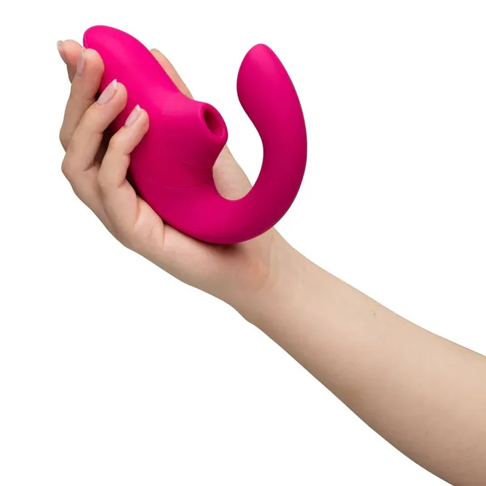 Womanizer Blend Pleasure Air Clitoral GSpot Rabbit Pink Womanizer Vibrators