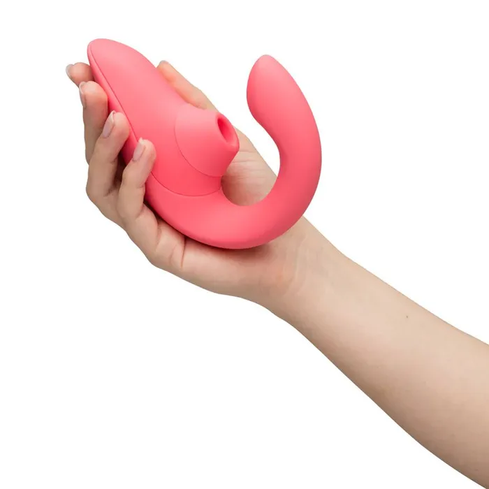 Womanizer Vibrators Womanizer Blend Pleasure Air Clitoral GSpot Rabbit Rose