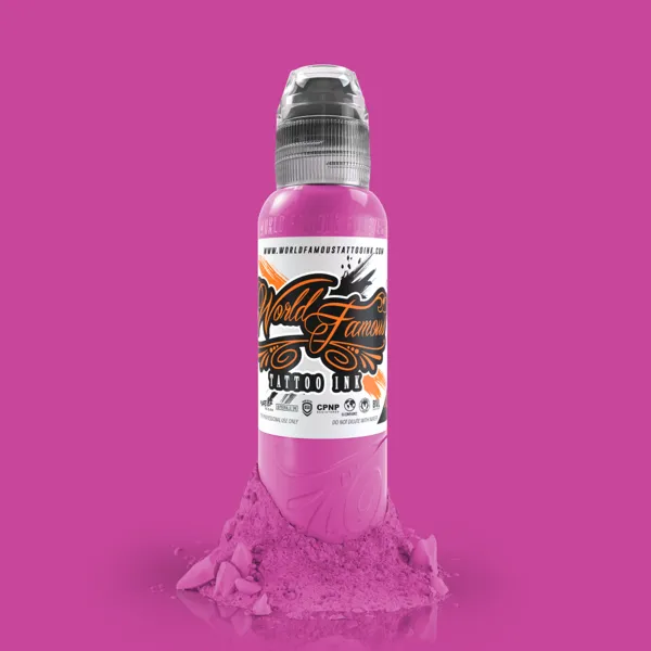 World Famous Female Sex Toys 12 Color Pastel Set World Famous Tattoo Ink 1oz