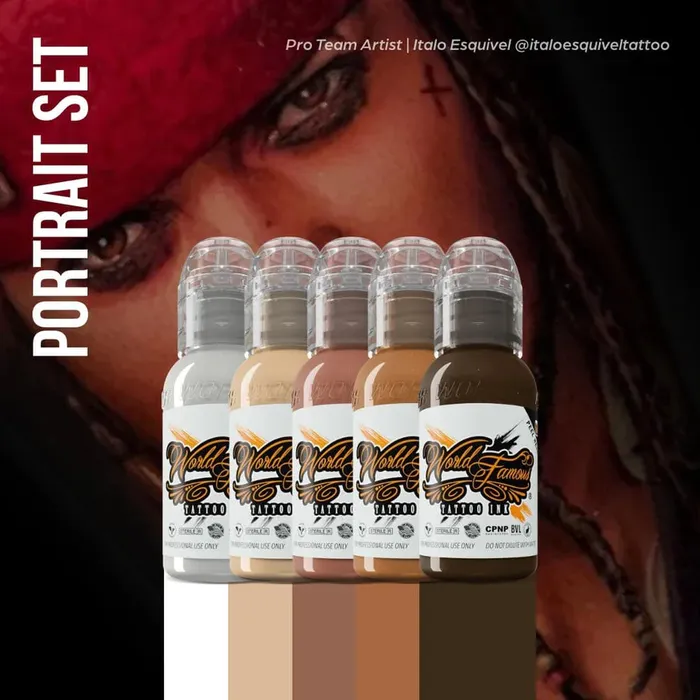 World Famous Portrait Mini Set 5 1oz Bottles World Famous Female Sex Toys