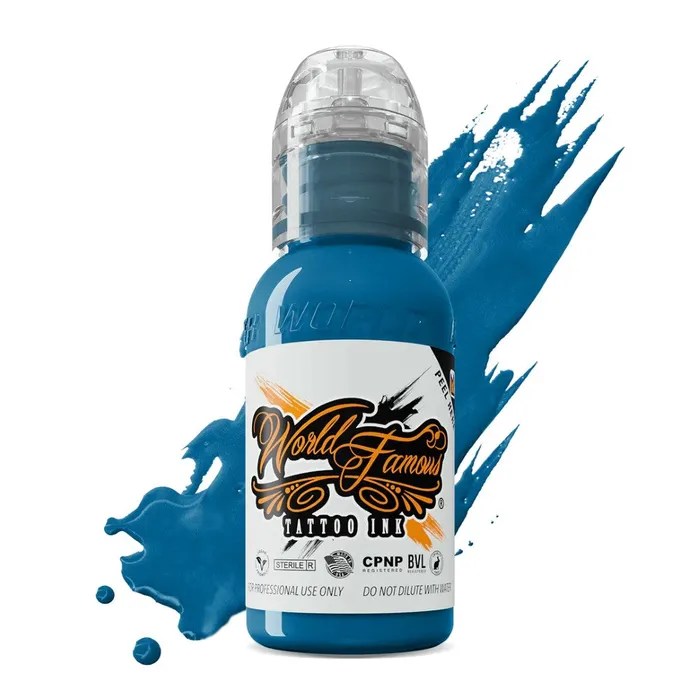 World Famous Vibrators Blue Oyster Cult World Famous Tattoo Ink Pick Size