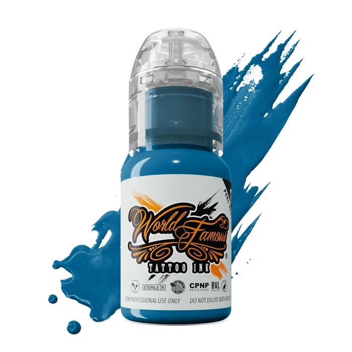 World Famous Vibrators Blue Oyster Cult World Famous Tattoo Ink Pick Size