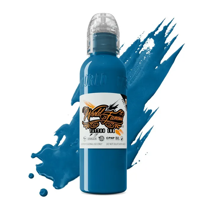 World Famous Vibrators Blue Oyster Cult World Famous Tattoo Ink Pick Size