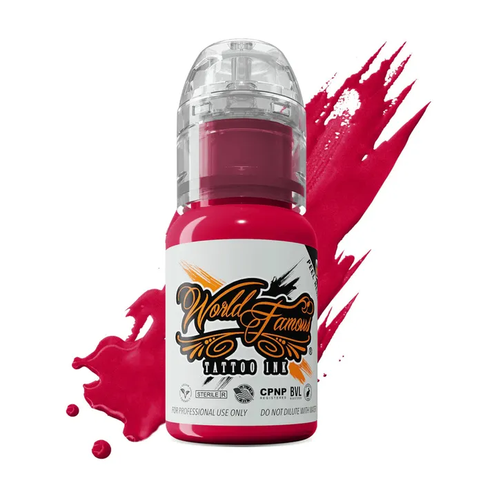 World Famous Vibrators Rose Red World Famous Tattoo Ink Pick Size World Famous Vibrators Rose Red World Famous Tattoo Ink Pick Size