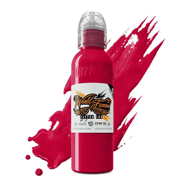 World Famous Vibrators Rose Red World Famous Tattoo Ink Pick Size World Famous Vibrators Rose Red World Famous Tattoo Ink Pick Size