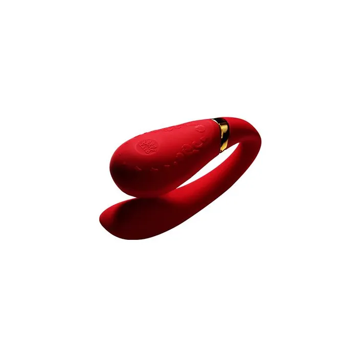 ZALO USA FanFan Couples Massager Bluetooth Bright Red ZALO USA Vibrators